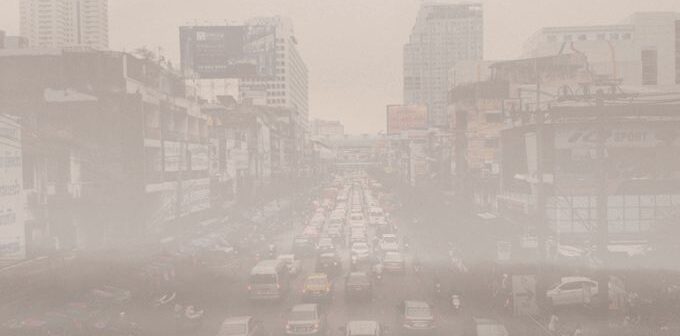Smog-Warnung in Peking