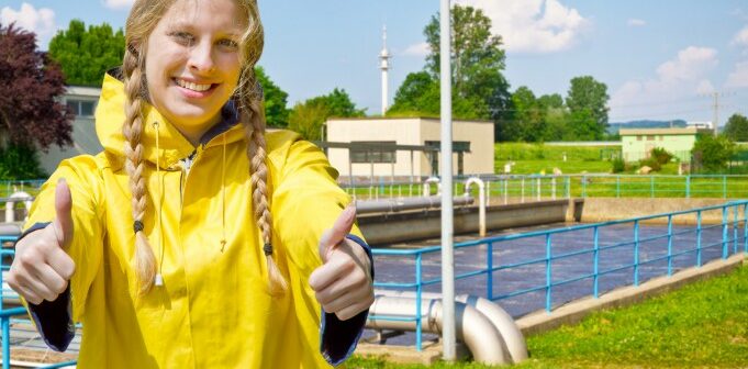 Strom für die Kläranlage dank Photovoltaik