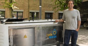 Saubere Räder ohne Kosten: Die innovative Fahrradwaschstraße cycleWASH in Essen Saubere Räder ohne Kosten: Die innovative Fahrradwaschstraße cycleWASH in (Foto: cycleWASH)