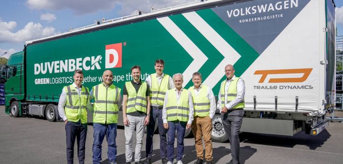 Effizienzsteigerung im Güterverkehr: eTrailer senkt (Foto: Duvenbeck)