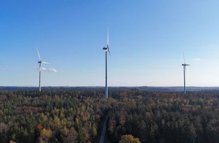 Stadtwerke Schwäbisch Hall bauen zwei neue 6,2-MW-Anlagen im (Foto: Stadtwerke Schwäbisch Hall GmbH.)