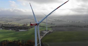 RWE nimmt modernen Windpark Lasbek in Betrieb nach (Foto: RWE.)