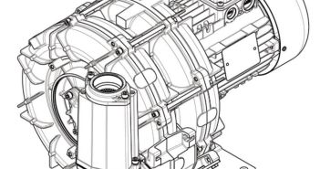Effizienter SE04TD Seitenkanalverdichter optimiert dauerhafte Sauerstoffzufuhr in biologischen (Foto: SKVTechnik)
